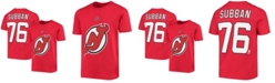 Outerstuff Big Boys P.K. Subban Red New Jersey Devils Player Name and Number T-shirt